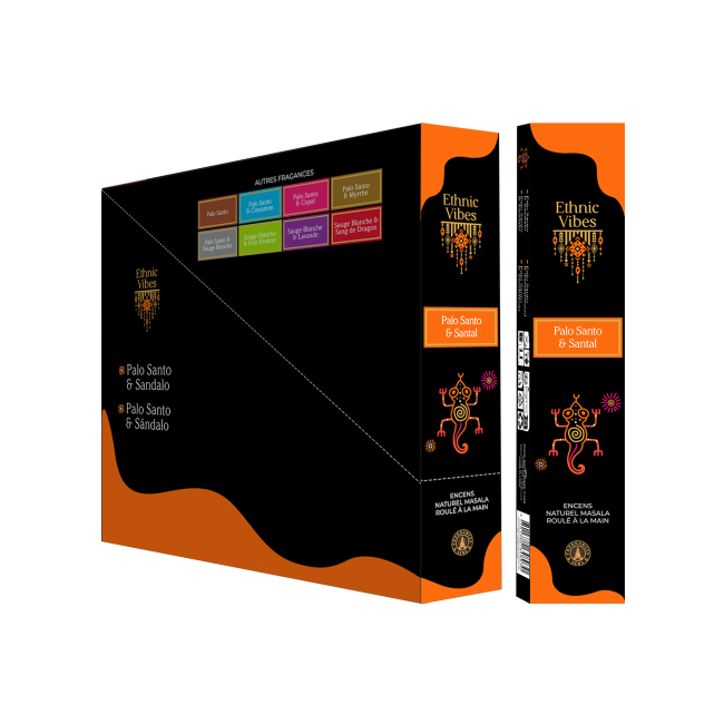 incienso en Incienso Fragrances & Sens Ethnic Vibes Palo Santo & Sándalo Masala 15g