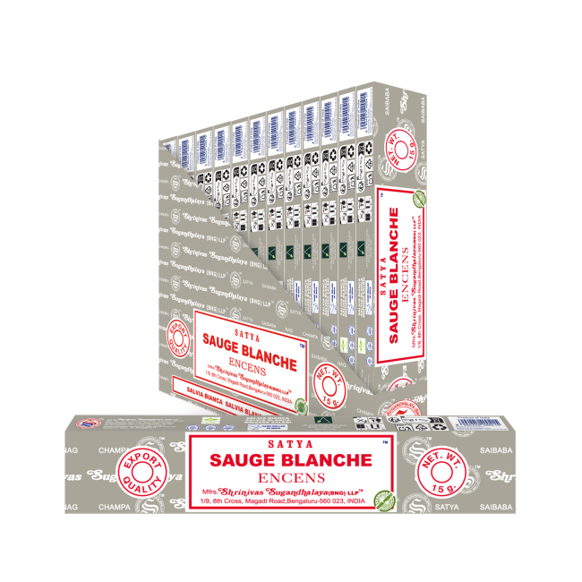 incienso en Incienso de salvia blanca Satya 15 g 2026