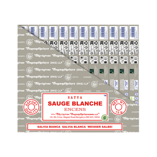 incienso en Incienso de salvia blanca Satya 15 g 2026|es
