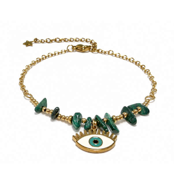 incienso en Pulsera de Protección de Malaquita A – Mal de Ojo|es