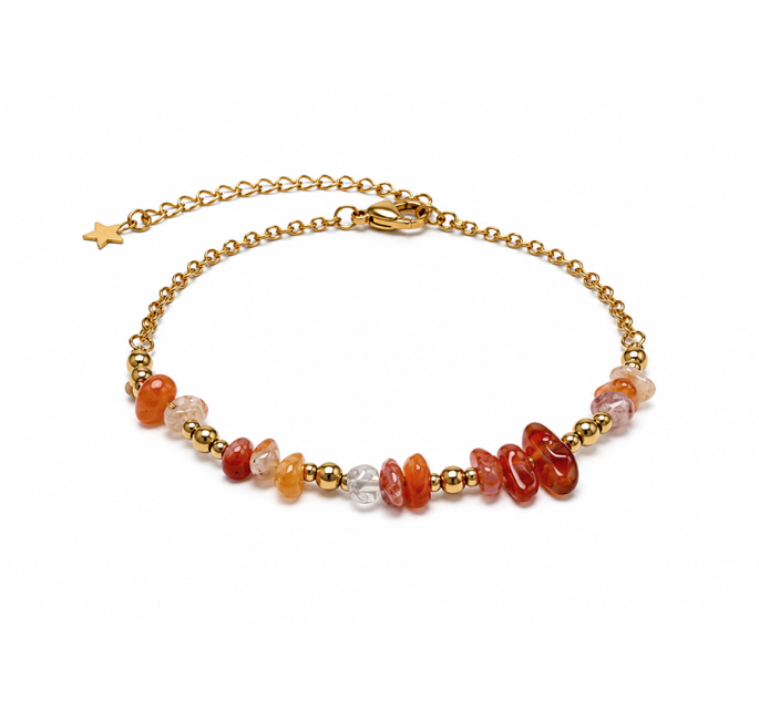 incienso en Pulsera Energía de Cornalina A – Fragmentos de Piedra|es