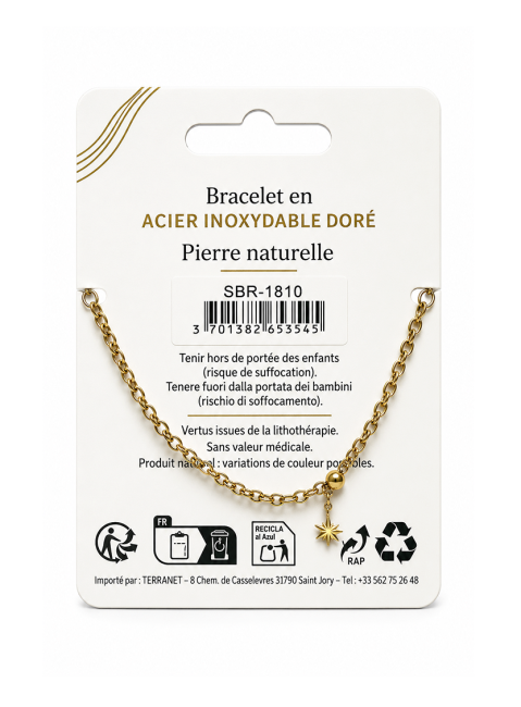 incienso en Pulsera energética de howlita – Fragmentos de piedra|es