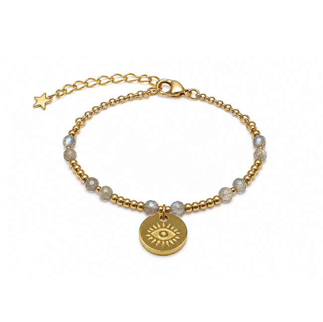 Pulsera protectora de labradorita A – Protección ocular
