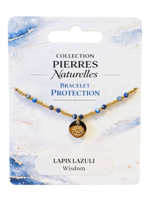 Pulsera de Protección de Lapislázuli A – Ojo Protector