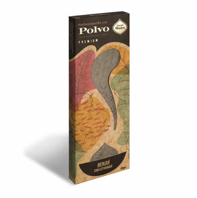 incienso en Sagrada Madre - Polvo de Incienso de Benjuí con Estorax