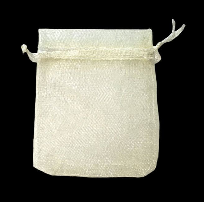 Bolsas Organza 7x9cm Beige (Pack de 100 piezas)