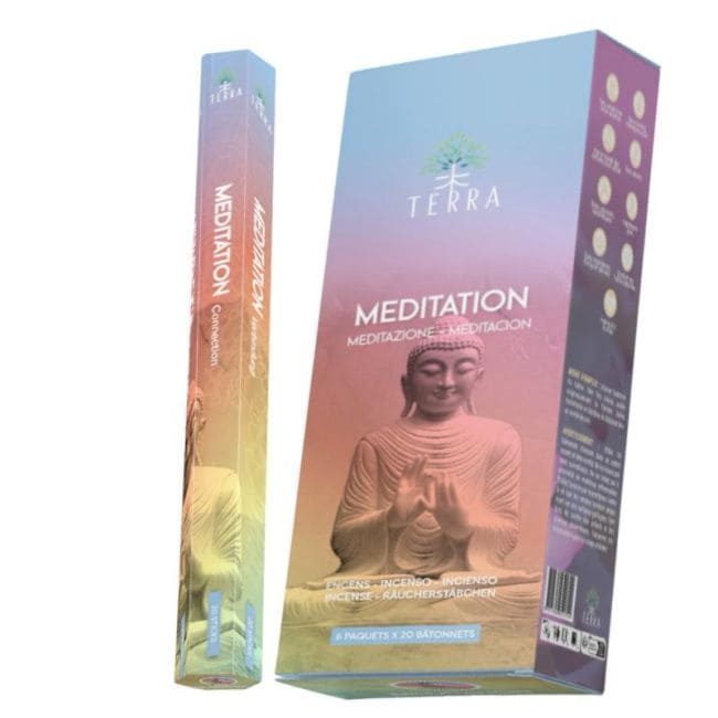 Incienso Terra meditación hexa sin carbón