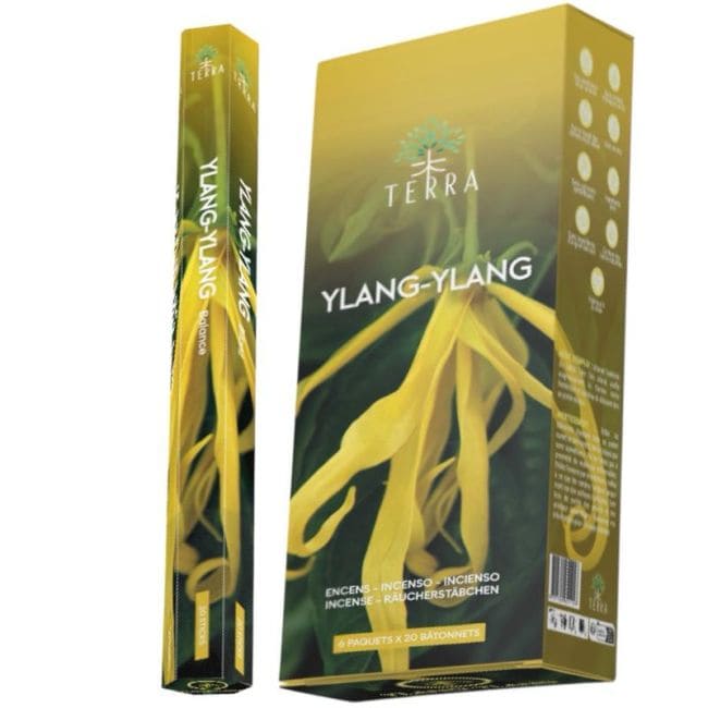 Incienso Terra Ylang-Ylang hexa sin carbón 30grs