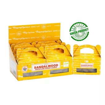Conos Backflow Satya Madera de Sándalo 24 conos