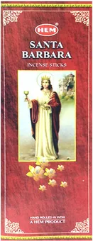 Incienso Hem santa bárbara hexa 20g