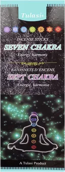 Incienso Tulasi sarathi siete chakras hexa 20g