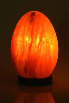 Lámpara de sal con forma de huevo XL de 32 cm y 6 kg