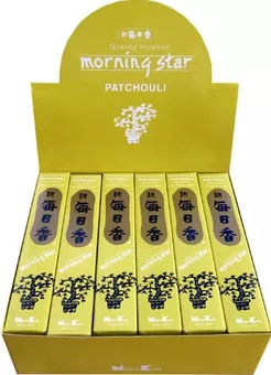 Incienso Japonés Morning Star Patchouli 50 Varillas