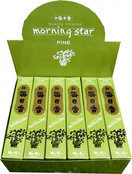 Incienso Japonés Morning Star Pino 50 Varillas