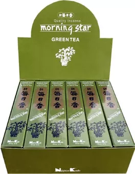 Incienso Japonés Morning Star Té Verde 50 Varillas