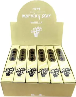 Incienso Japonés Morning Star Vainilla 50 Varillas