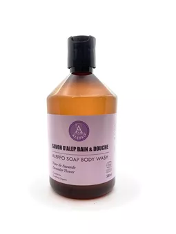 Jabón Líquido de Alepo - Ecocert - Flor de Lavanda 500ml