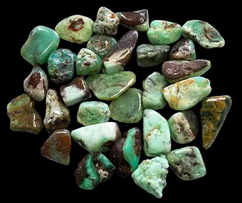 Rodados Chrysoprase AB 250g