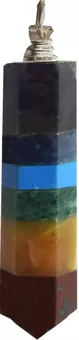 Colgante de punta 7 Chakras 4cm
