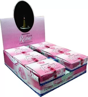 Incienso Satya Fresh Rose en Conos 24g