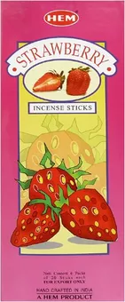 Incienso Hem Fresa Hexa 20g