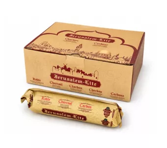 Carbón Jerusalem Lite Calidad Superior 33 mm – 100 Pastillas