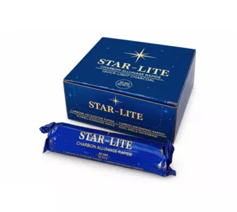 Carbón Star-Lite Calidad Superior 40 mm – 80 Pastillas