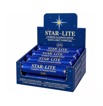 Carbón Star-Lite Calidad Superior 40 mm – 80 Pastillas