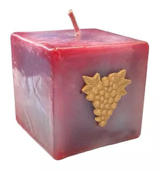 Vela Maroma Madeira y Albaricoques en Cubo 290g