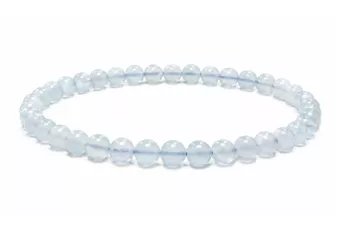 Pulsera de Aguamarina A cuentas 4-5mm