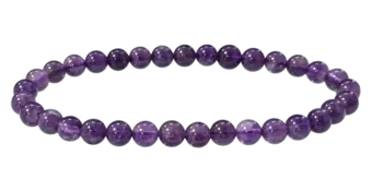 Pulsera de Amatista A cuentas de 5,5-6,5mm