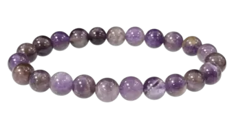 Pulsera de Amatista AB cuentas de 7,5-8,5mm