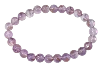 Pulsera de Ametrino de Bolivia AAA cuentas 7-8mm