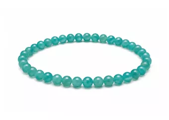 Pulsera de Amazonita de Estados Unidos AA+ Cuentas de 6 mm