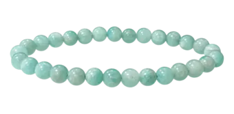 Pulsera de Amazonita de Perú AA cuentas 6-7mm