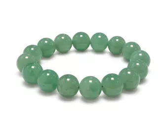Pulsera de Aventurina Verde A cuentas de 12mm