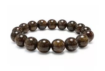 Pulsera de Bronzita AB Perlas 10 mm