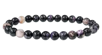 Pulsera de Charoita A cuentas 7-7.5mm