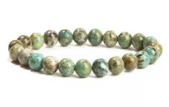 Pulsera de Chrysocolla A cuentas 8mm