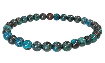 Pulsera Crisocola Türkiye AAA cuentas 5-6mm