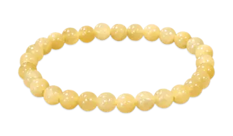 Pulsera de Calcita Naranja A+ cuentas de 6mm
