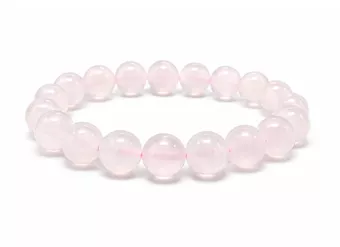 Pulsera de Calcita Rosa AA cuentas 10mm