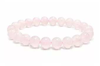 Pulsera de Calcita Rosa AA cuentas 8mm