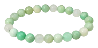 Pulsera crisoprasa cuentas AA+ 8-8.5mm