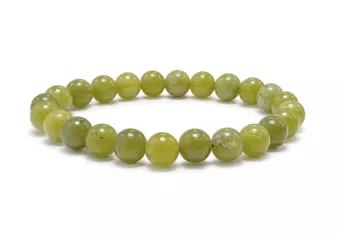 Pulsera de Jade de Canadá AB Perlas 8 mm