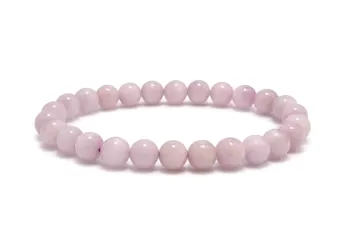 Pulsera de Kunzita AA Cuentas de 7-8 mm