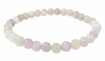 Pulsera Kunzita Cuentas AA multicolor 5-6mm