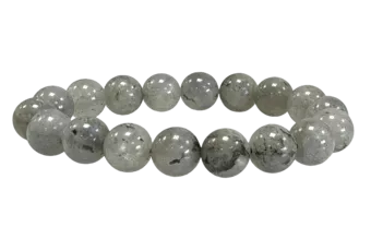 Pulsera de Labradorita AB cuentas de 10mm