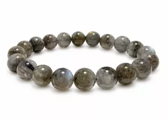 Pulsera de Labradorita A cuentas de 10mm
