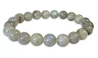 Pulsera de Labradorita AB cuentas de 8-9mm